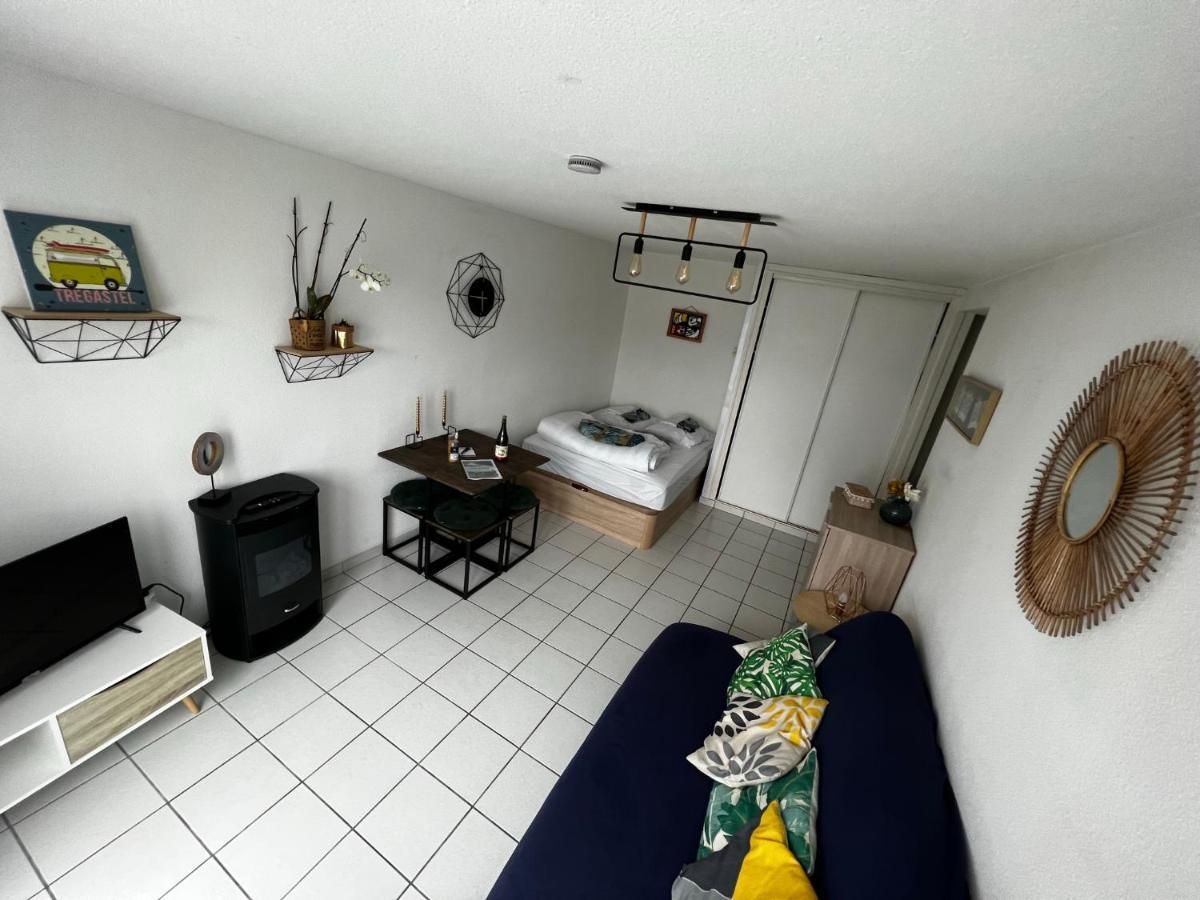 Studio Trégastel plage à 20 mètres Esterno foto