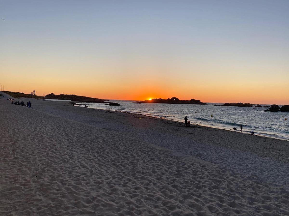 Studio Trégastel plage à 20 mètres Esterno foto